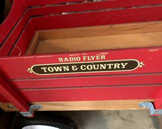 #103	Town & Country Wagon Radio Flyer - wood	 $50.00 
