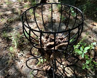 #145	Metal Rounded Plant Stand	 $25.00 
