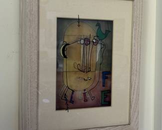 Jean-Pierre Weill vitreography art