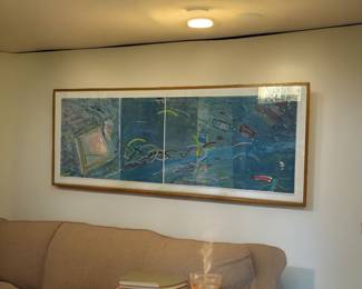 Julie Richman large monotype(?) art 