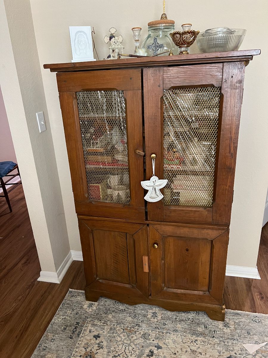                          ANTIQUE PIE SAFE