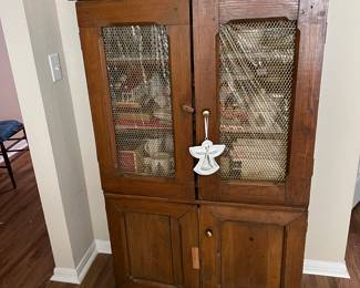                          ANTIQUE PIE SAFE