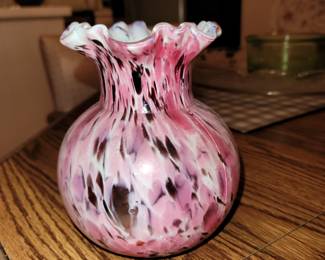 Murano glass vase