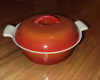 Descoware enameled cast iron Dutch oven