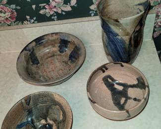 Selection of beautiful pottery pieces
