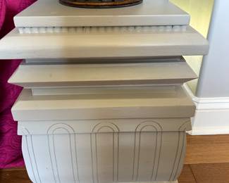 Pair of these - resin pedestals