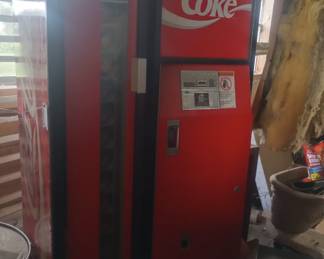 Coke machine bottles 325.00