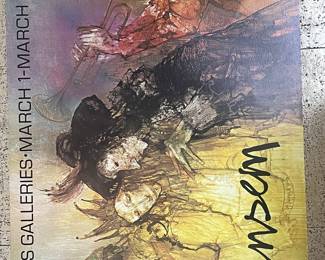 Jansem modern art poster, print