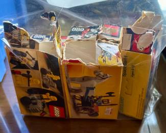 Empty Boxes of Lego sets