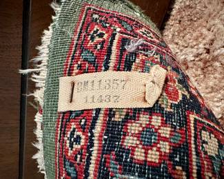 Persian Rug under the Piano Bench