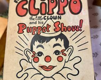 Clippo the Clown Puppet Circa 1937