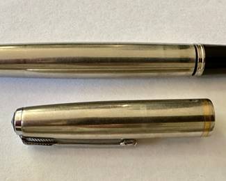 We have a significant collection of Parker, Shaeffer and Cross Pens including Fountain Pens, Ballpoints, Mechanical Pencils and Rollerballs.  From the 1920's to 1970's and more contemporary.  Look for the Pens at Jewelry Counter in the Family Room