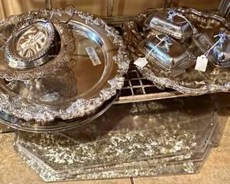 Silver and Silver Plate Serveware