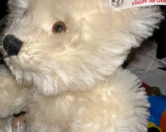 Steiff Bear with Swarovski Earring