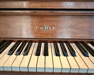 Cable Upright Console Piano