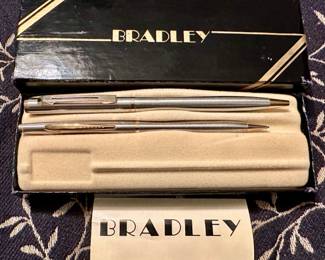 We have a significant collection of Parker, Shaeffer and Cross Pens including Fountain Pens, Ballpoints, Mechanical Pencils and Rollerballs.  From the 1920's to 1970's and more contemporary.  Look for the Pens at Jewelry Counter in the Family Room