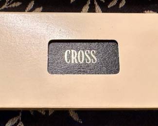 Vintage Cross Pen Set in original box and outer sleeveWe have a significant collection of Parker, Shaeffer and Cross Pens including Fountain Pens, Ballpoints, Mechanical Pencils and Rollerballs.  From the 1920's to 1970's and more contemporary.  Look for the Pens at Jewelry Counter in the Family Room