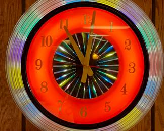 Vintage Kaleidoscope Clock