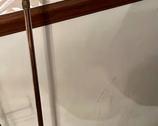 Vintage Brass Shell Lamp