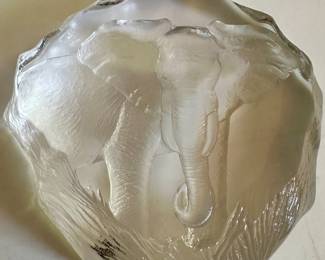 Elephant in Glass by Mats Johansson