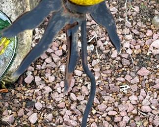 Solar Sunburst Whirligig 