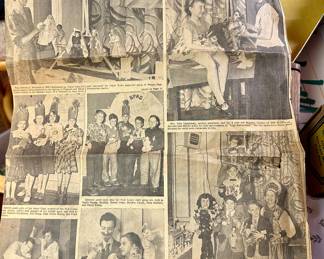 Clippo the Clown Puppet Circa 1937