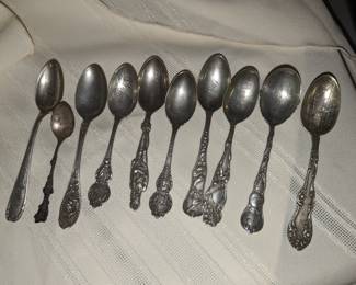 Sterling spoons 