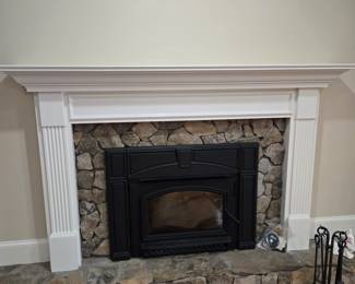 Custom Mantel/fireplace surround - 87" with 60" x 40" opening 