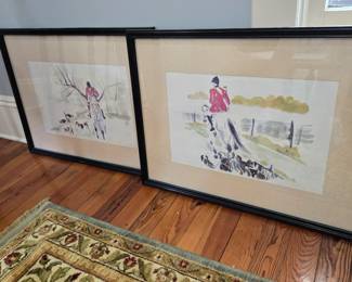 Original Cindy Sutherland watercolors 
