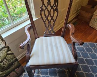 2 arm chairs & 10 side chairs