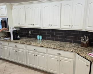 Custom, solid wood & plywood Cabinets & granite countertops