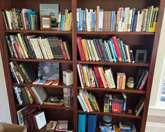 Medical, historical, children's series & more books (bookcases NOT for sale)