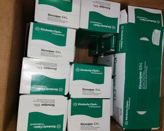 case of new Kimwipes, Delicate Task Wipes: Low-lint softness safely cleans lenses, glass surfaces, electronics and lab equipment with no residue.