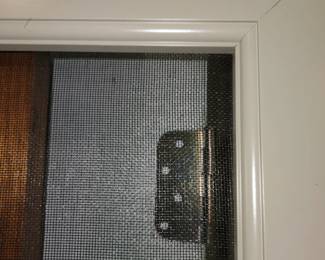NEW-in-box Pella screen door detail