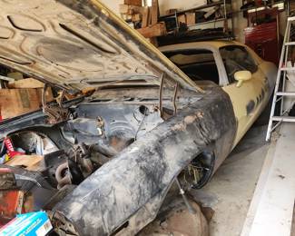1972 Z28 with LT1 engine & M22 Muncie Rock-Crusher transmission. Car is being sold as A CAR, with all attached & loose pieces.  WILL NOT PART OUT.  Sealed bids, highest bidder gets it.