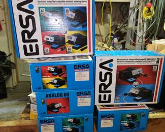 ERSA soldering stations, NEW IN BOX