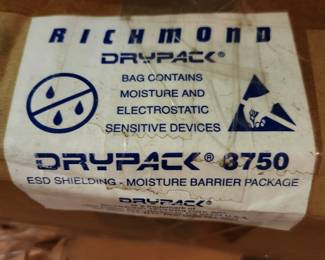 case of new DryPak moisture barrier packages/bags, model 3750