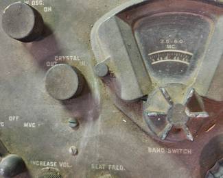 WWII US Army Signal Corps Aircraft Radio Receiver, model BC-348-N