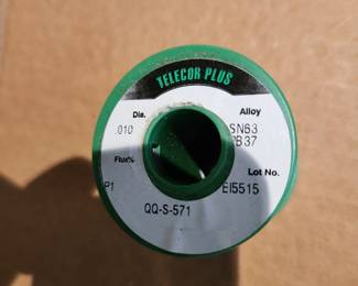 dozens of boxes of brand new lead solder.  1 & 5 lb rolls