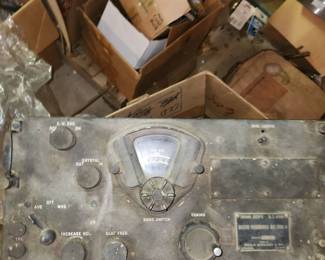 WWII US Army Signal Corps Aircraft Radio Receiver, model BC-348-N