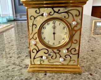 Mikimoto pearl clock