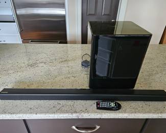 Samsung sound bar & subwoofer