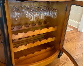 (interior of wine cabinet)