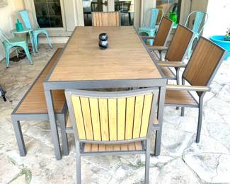 Crate & Barrel Patio Set