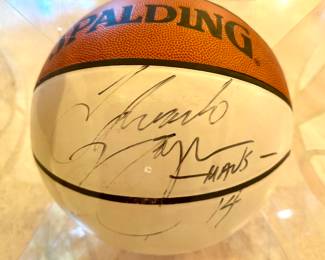 Eduardo Nájera signed Basketball