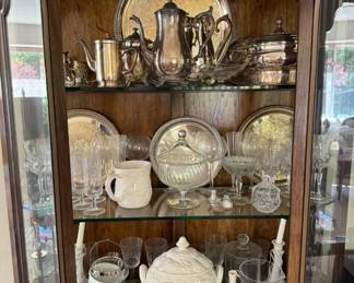 Crystal, Glass, & Silver Plate - NIB Cristal d'Arques Longchamp	