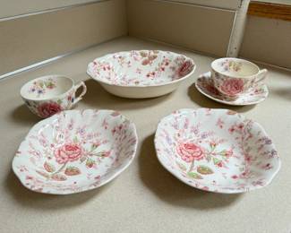 Rose Chintz 'Made in England' by Johnson Brothers China Pieces	