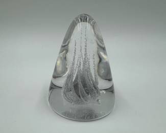 Mid Century Kosta Sweden Paperweight by Vicke Lindstrand - Signed	