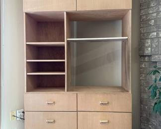 Post Modern Boho Vintage Entertainment Stand	