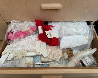 Loaded Lace & Ribbon Drawer - Vintage & Modern	